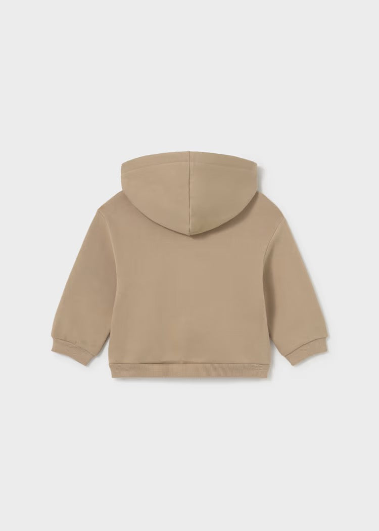Hettejakke Zip Animal Hazelnut