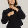 Cardigan Alba Chunky Navy