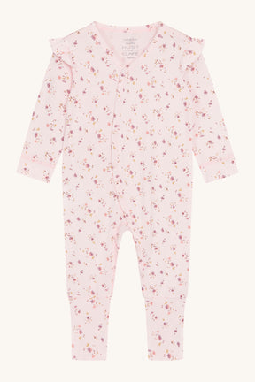 Pysjamas Mulle Bambus Print Rosa