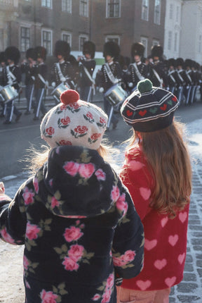 Beret Belou Knit Rose