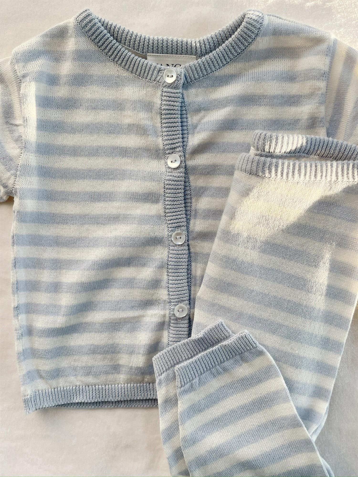 Bukse Venti Knit Gray Dawn