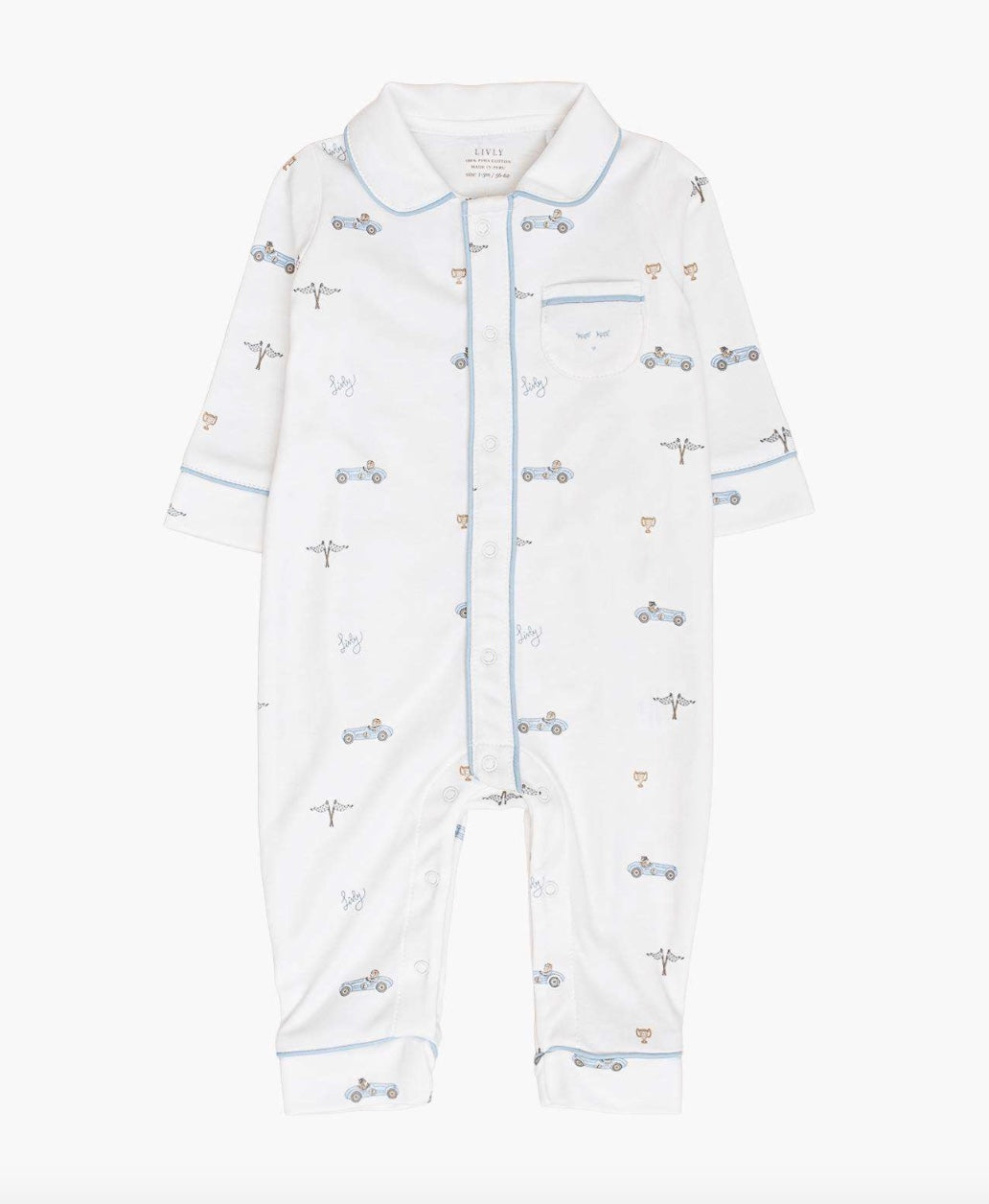 Sparkedress Greg Cars White