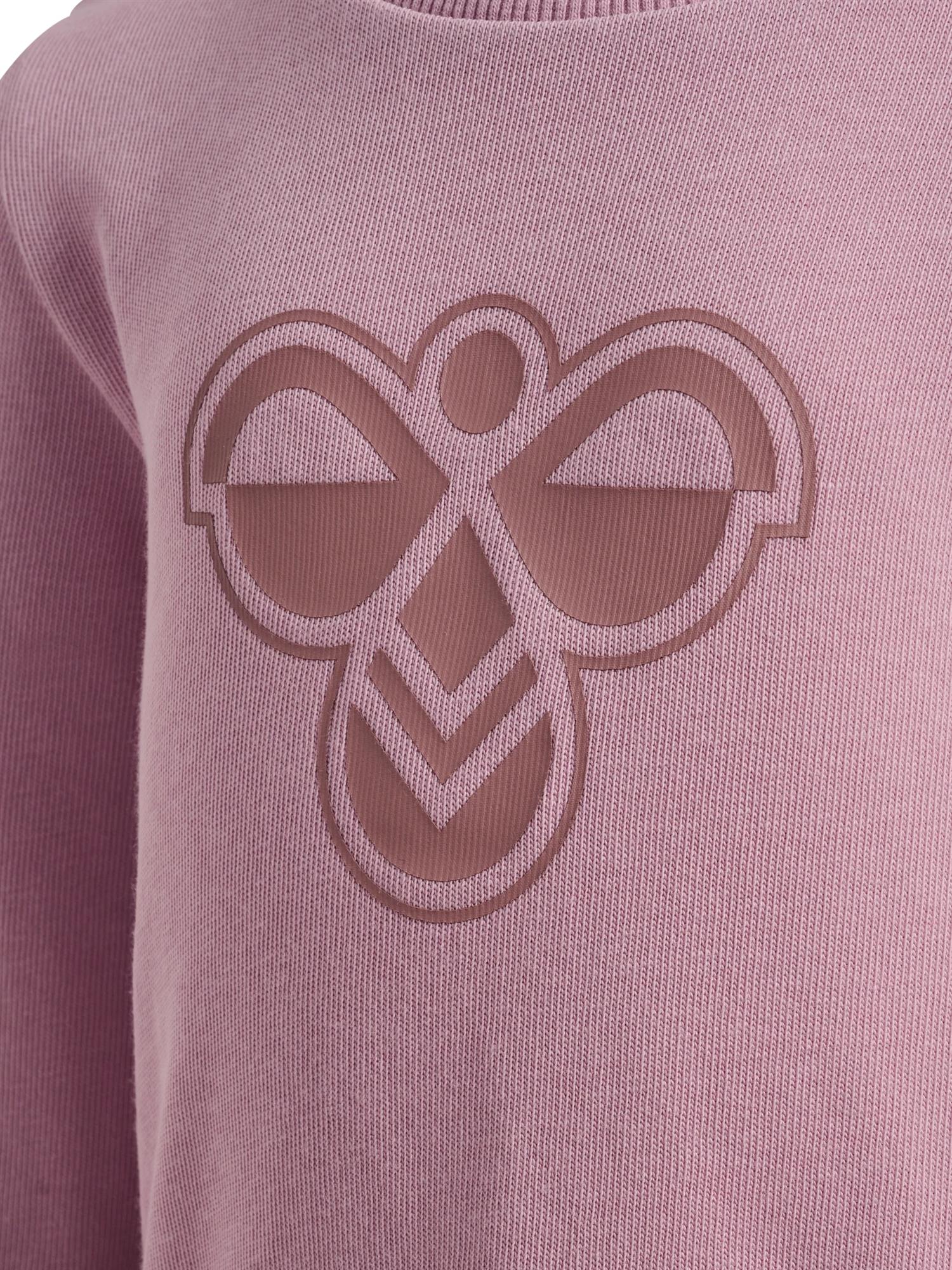 Sett Jersey Crewsuit Bee Mauve Shadow