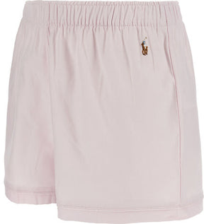 Pysj Kort Erm & Shorts Deco Pink Oxford