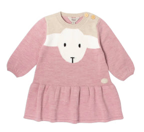 Kjole Lammi m/Lange ermer Lyng