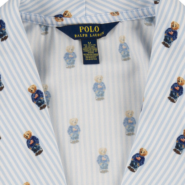 Morgenkåpe Bear Elite Blue