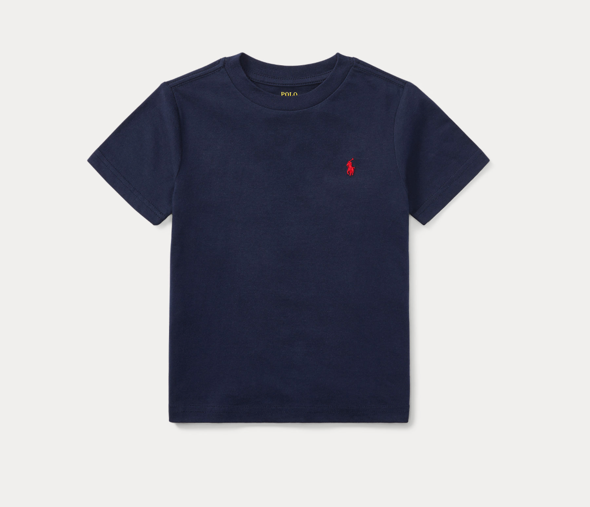 T-skjorte Jersey Crewneck Cruise Navy