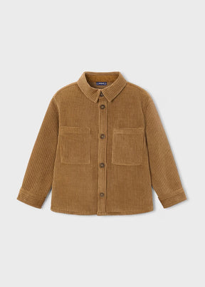 Skjorte Corduroy Dark Mud
