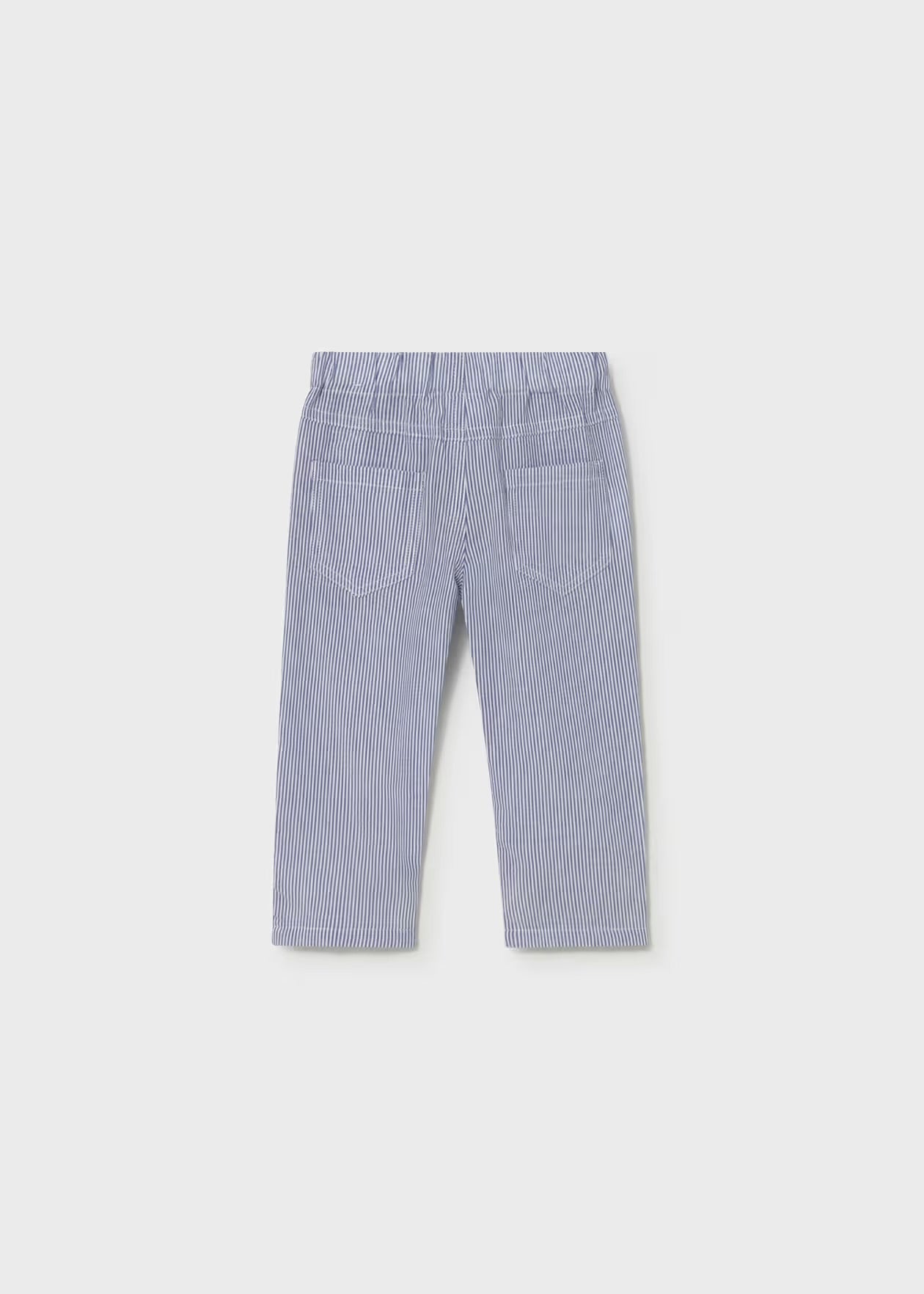 Bukse Seersucker Capri Blue