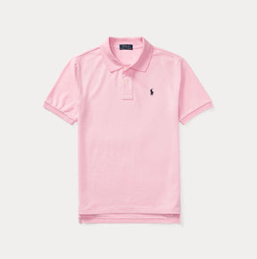 Pique Mesh Polo Carmel Pink