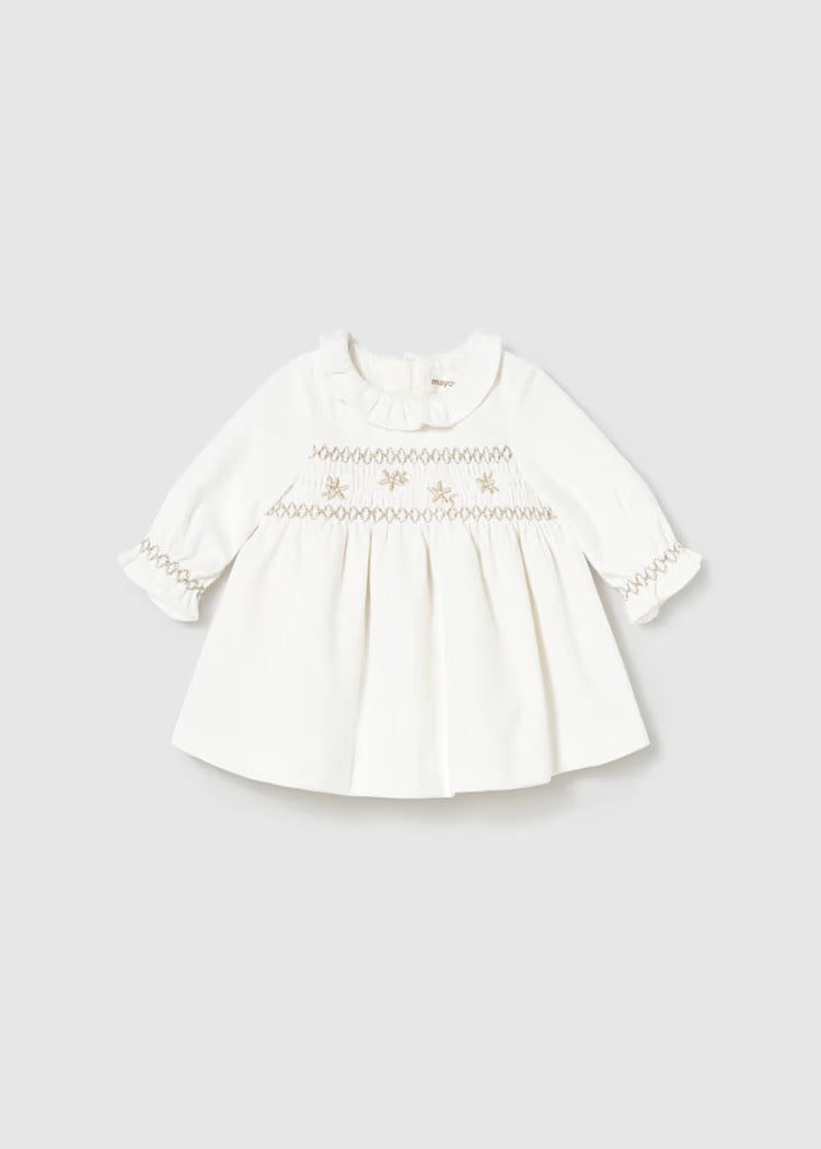 Kjole Velvet Offwhite