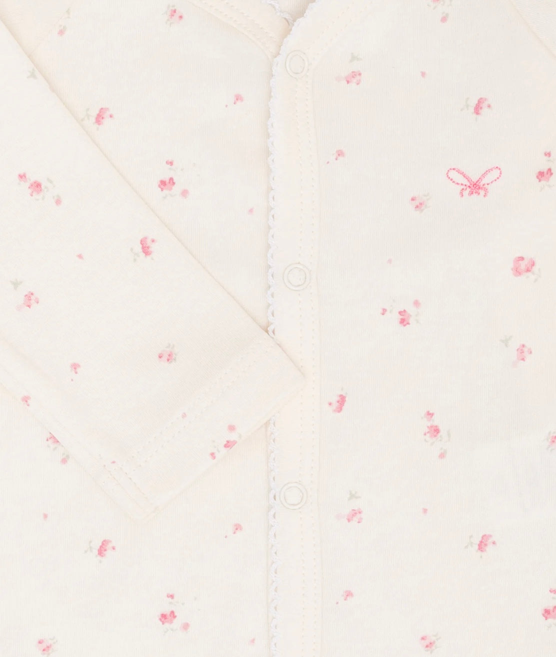 Body Rose Garden Full Snap Ivory