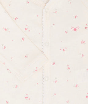 Body Rose Garden Full Snap Ivory