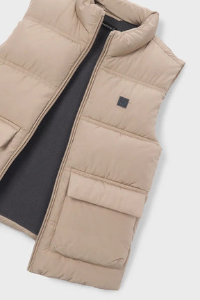 Vest Puffer Dark Taupe