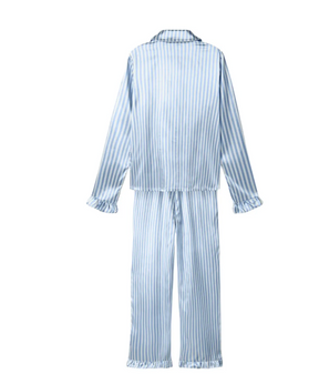 Pysj Night Stripes Set Windsurfer/White Lys