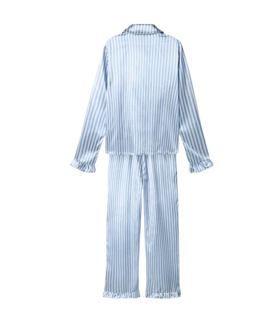 Pysj Night Stripes Set Windsurfer/White Lys