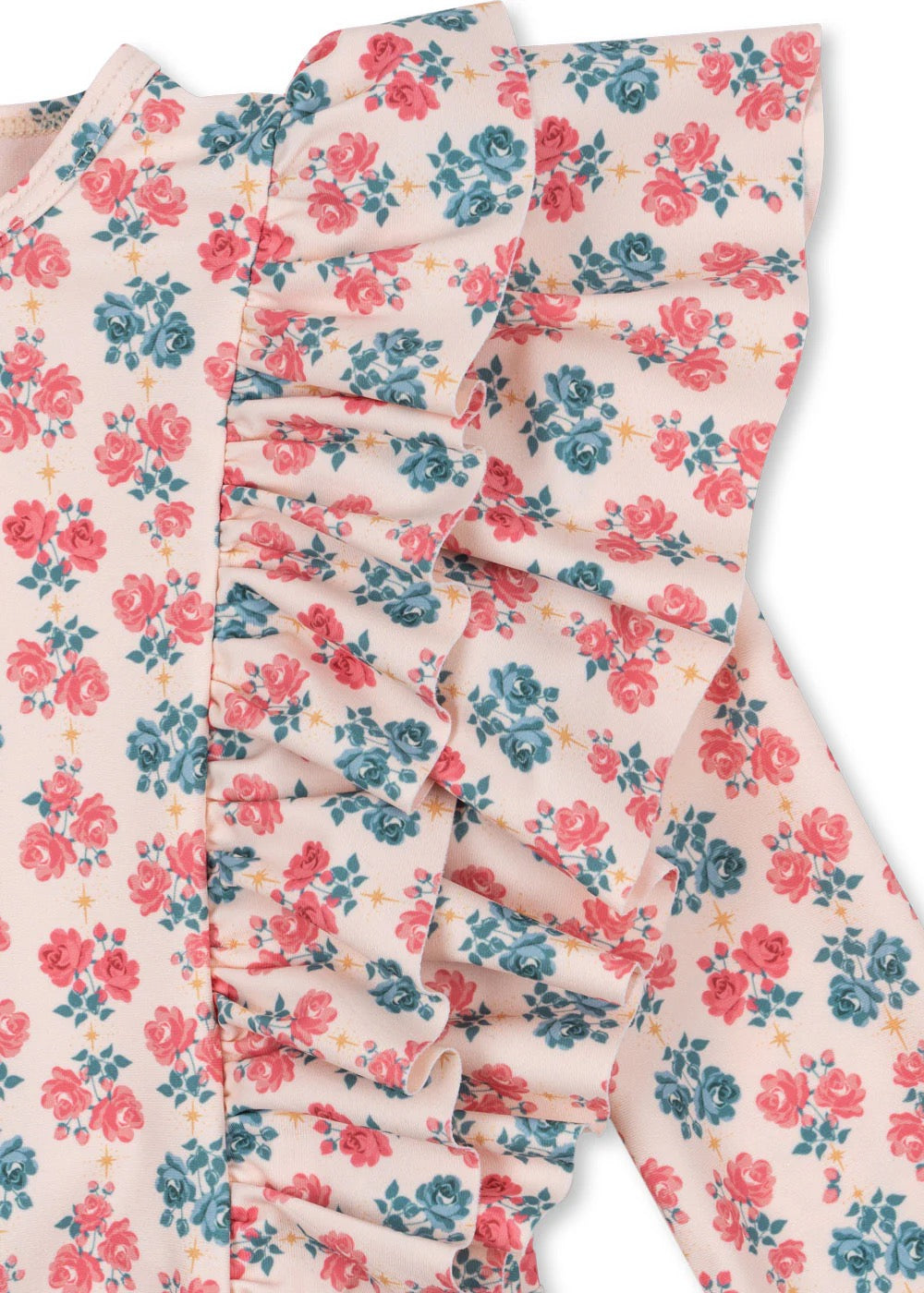 UV-Drakt Manuca Frill Lumina Rose