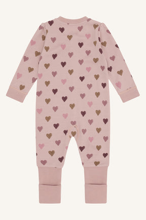 Heldress Manu Hearts Puff Adobe Rose