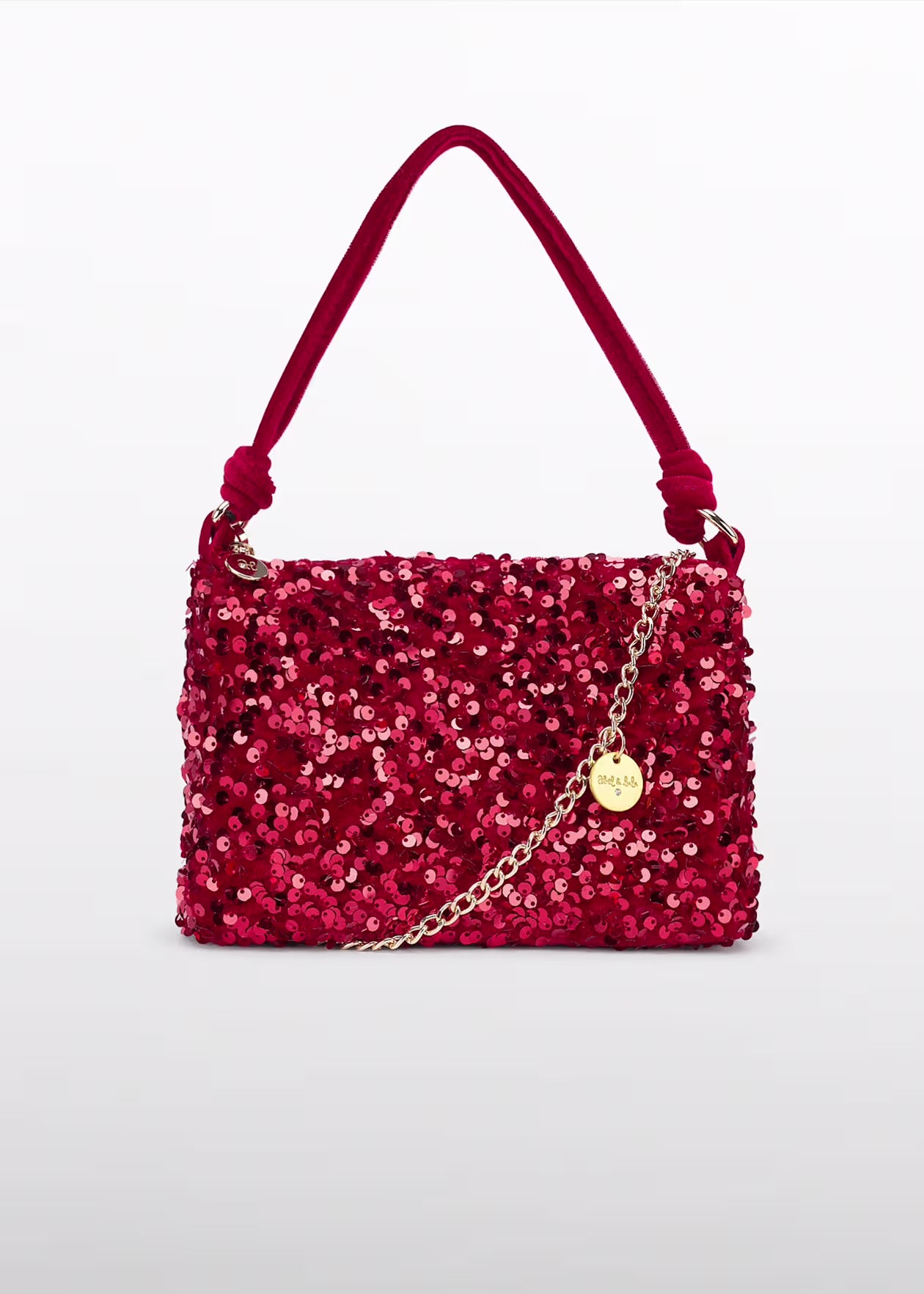Veske Sequin Red