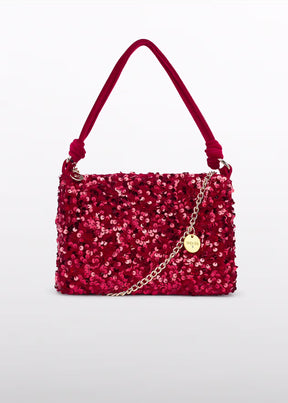 Veske Sequin Red