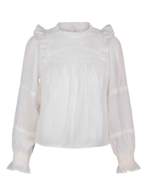 Bluse Saga White