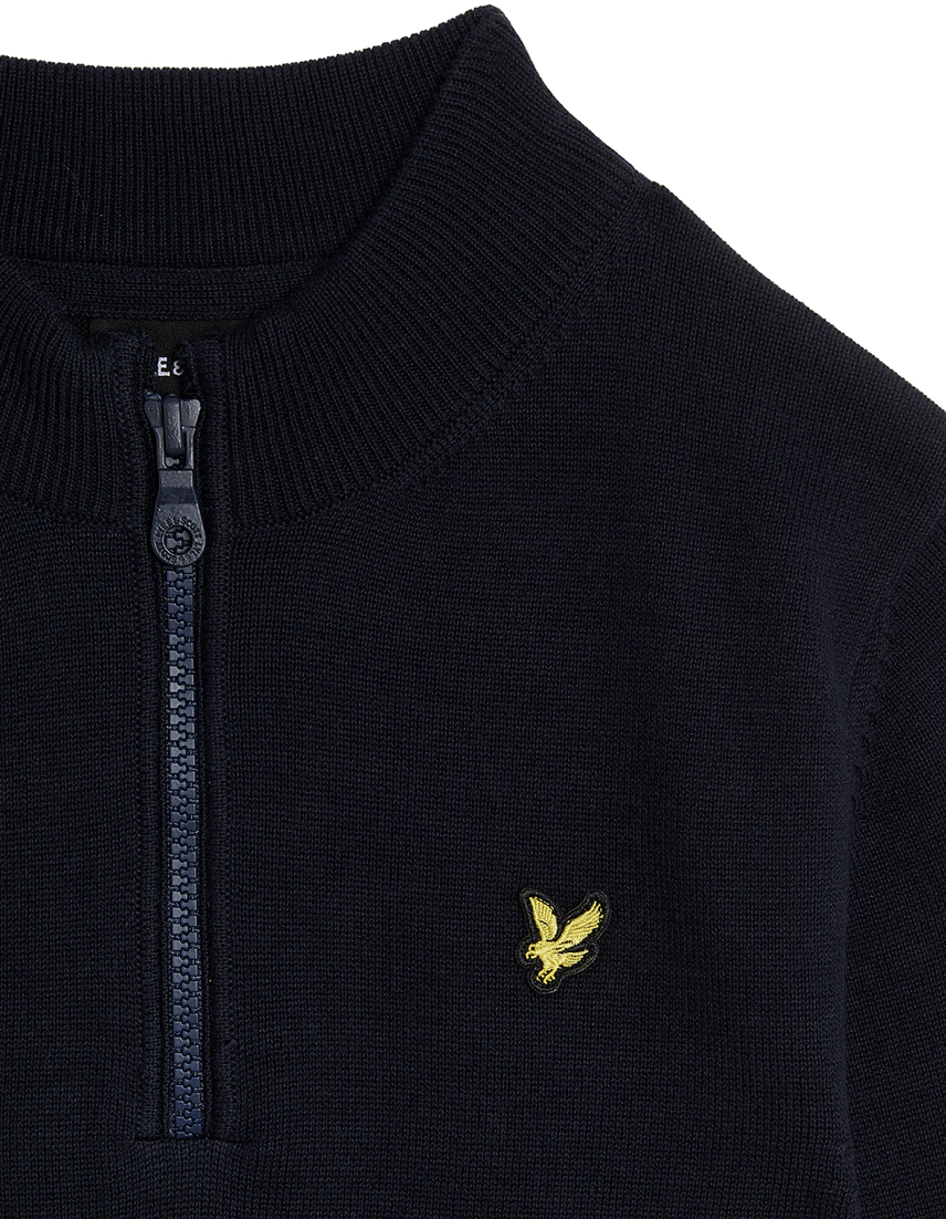 Genser 1/4 Zip Jumper Dark Navy