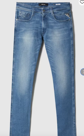 Jeans Anbass Slim Mid Blue Power