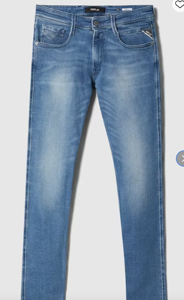 Jeans Anbass Slim Mid Blue Power