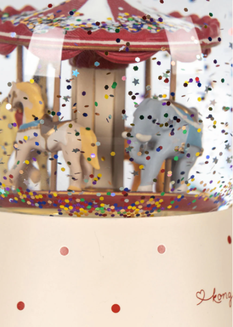 Snøkule Sparkling Glow Multi