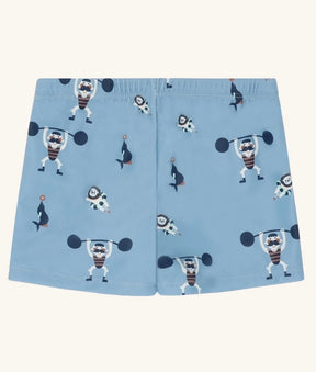 Badebukse Haki Light Blue