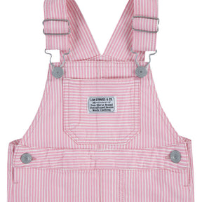 Bukse Overall Stripes Bright White