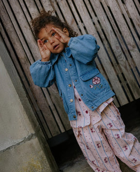 Jakke Bomber Don Rose Medium Denim Blue