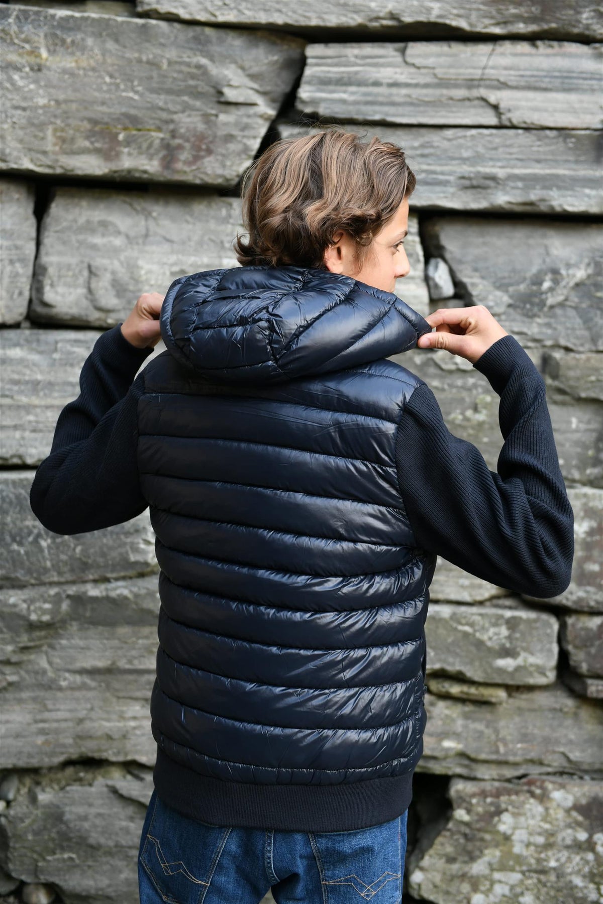Jakke Hybrid Navy