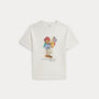 T-Skjorte Polo Bear Flag White