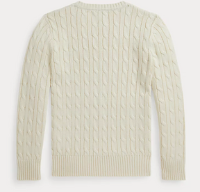 Genser Cabel-Knit Andover Cream