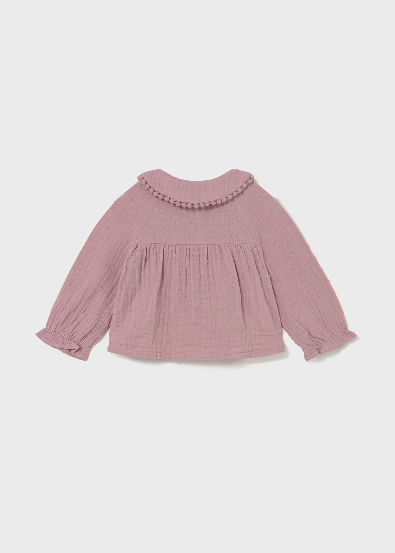 Bluse Plumeti Chiffon Cuarzo