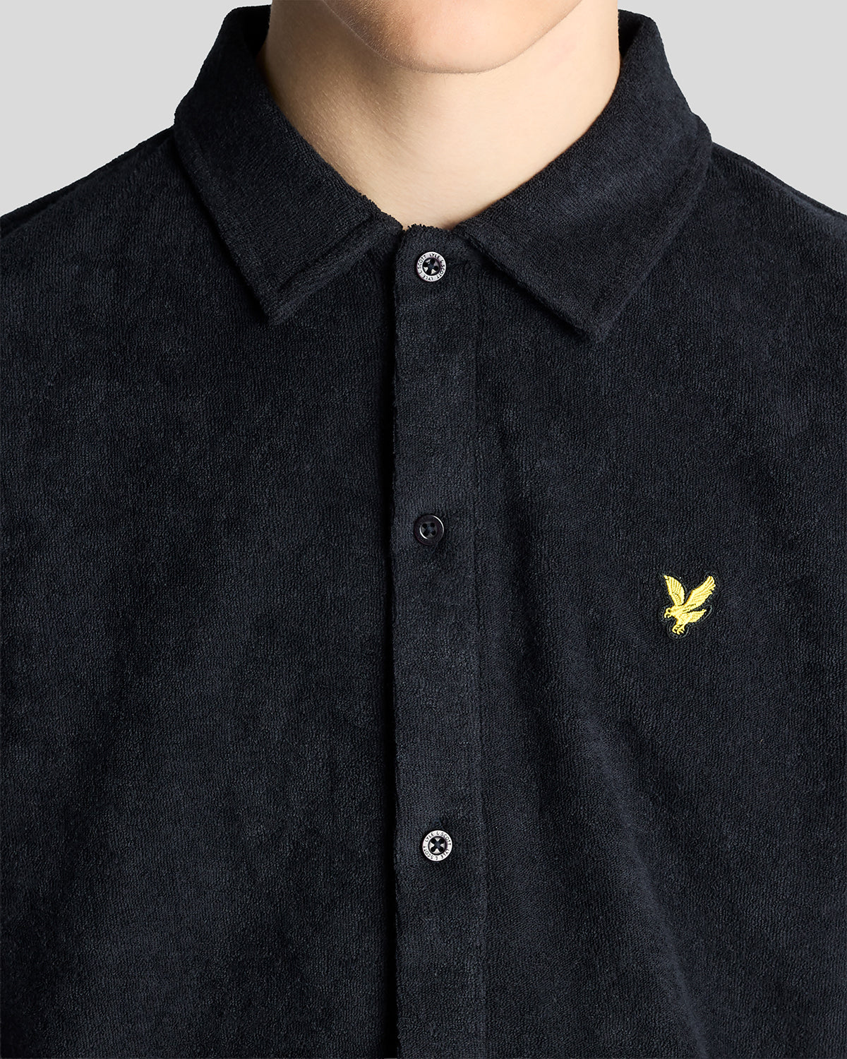 Skjorte Ss Towelling Dark Navy