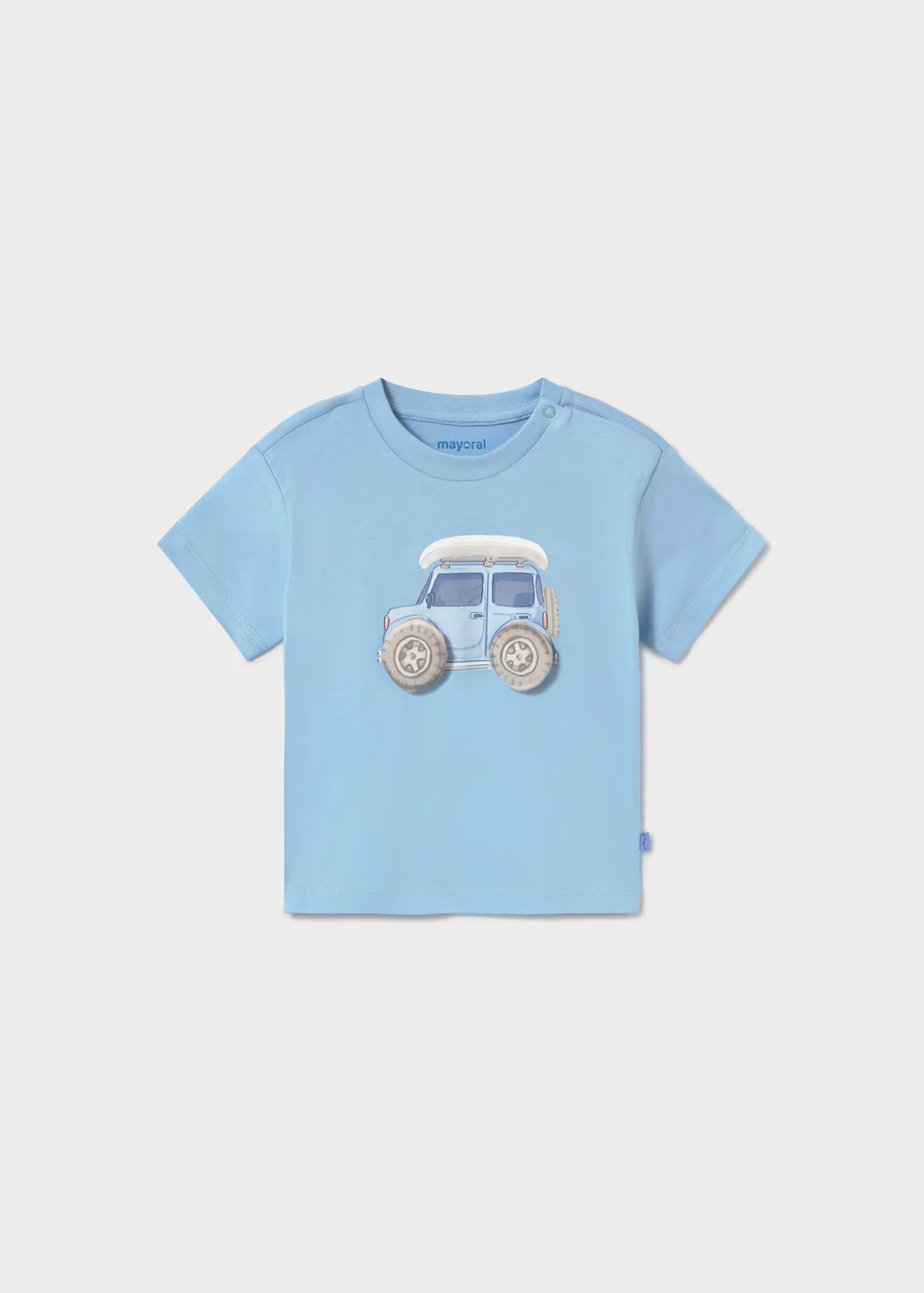 T-skjorte Bil Sky Blue