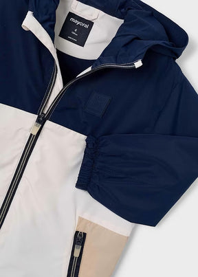 Jakke Windbreaker Two-Tone Navy