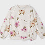 Genser Floral Jumper Chickpea