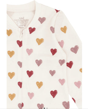 Heldress Manu Hearts Puff Off White