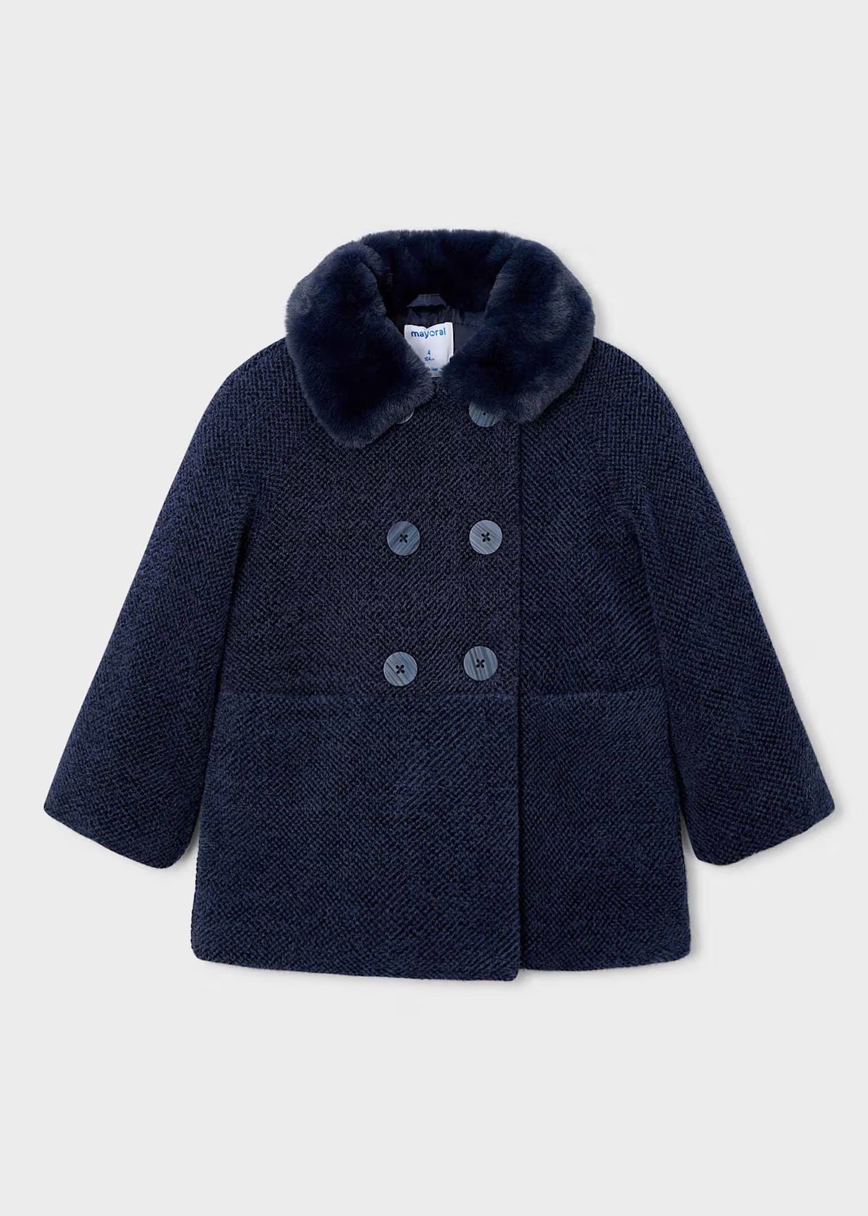 Kåpe Knitted Fur Navy