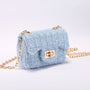 Veske Isadora Small Tweed French Blue