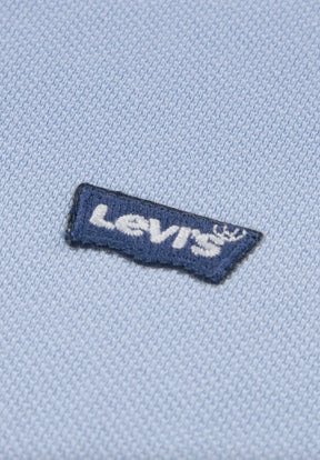 T-skjorte Back Neck Chambray Blue