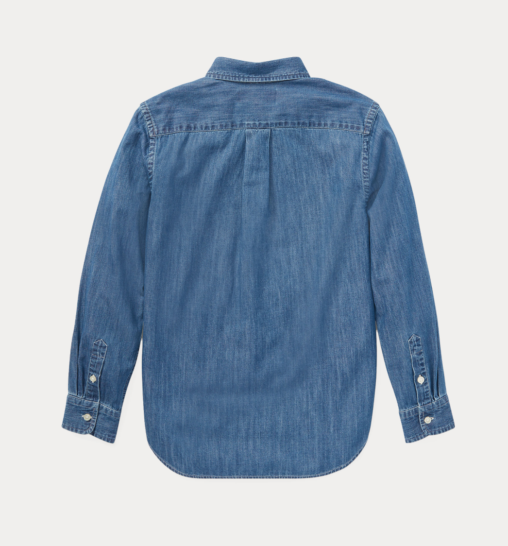 Skjorte Cotton DK Blue