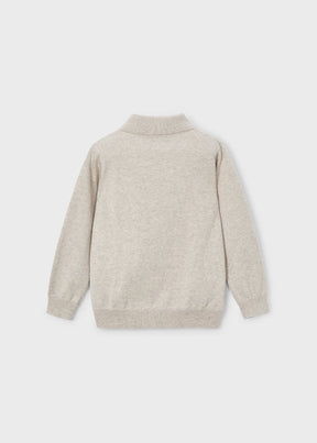 Genser Knitted Polo Chai