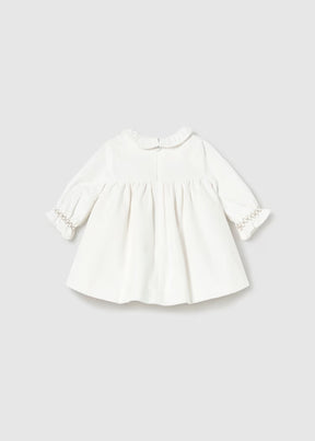 Kjole Velvet Offwhite