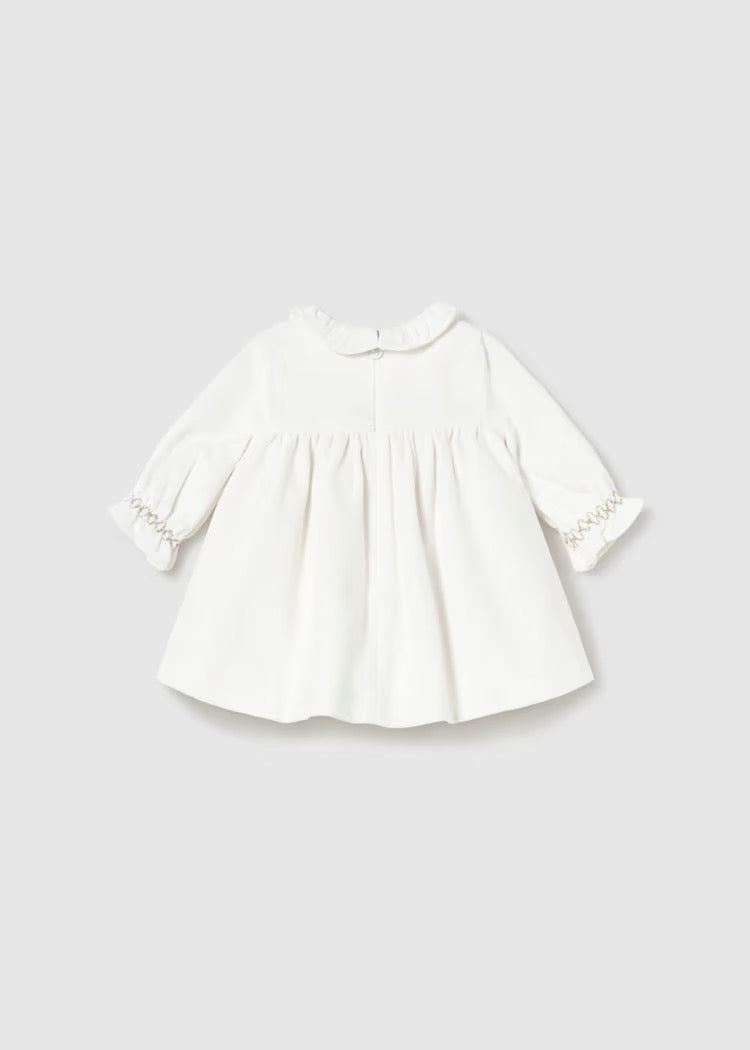 Kjole Velvet Offwhite