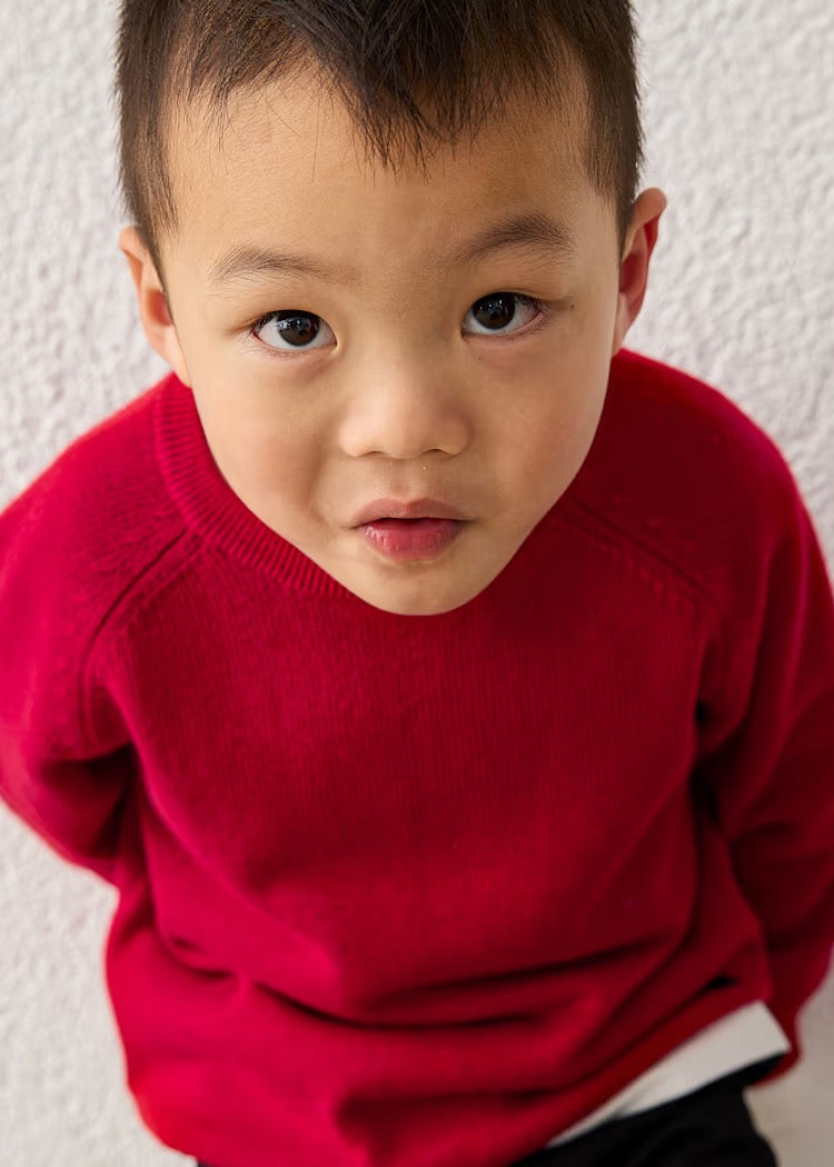 Genser Knit Basic Red