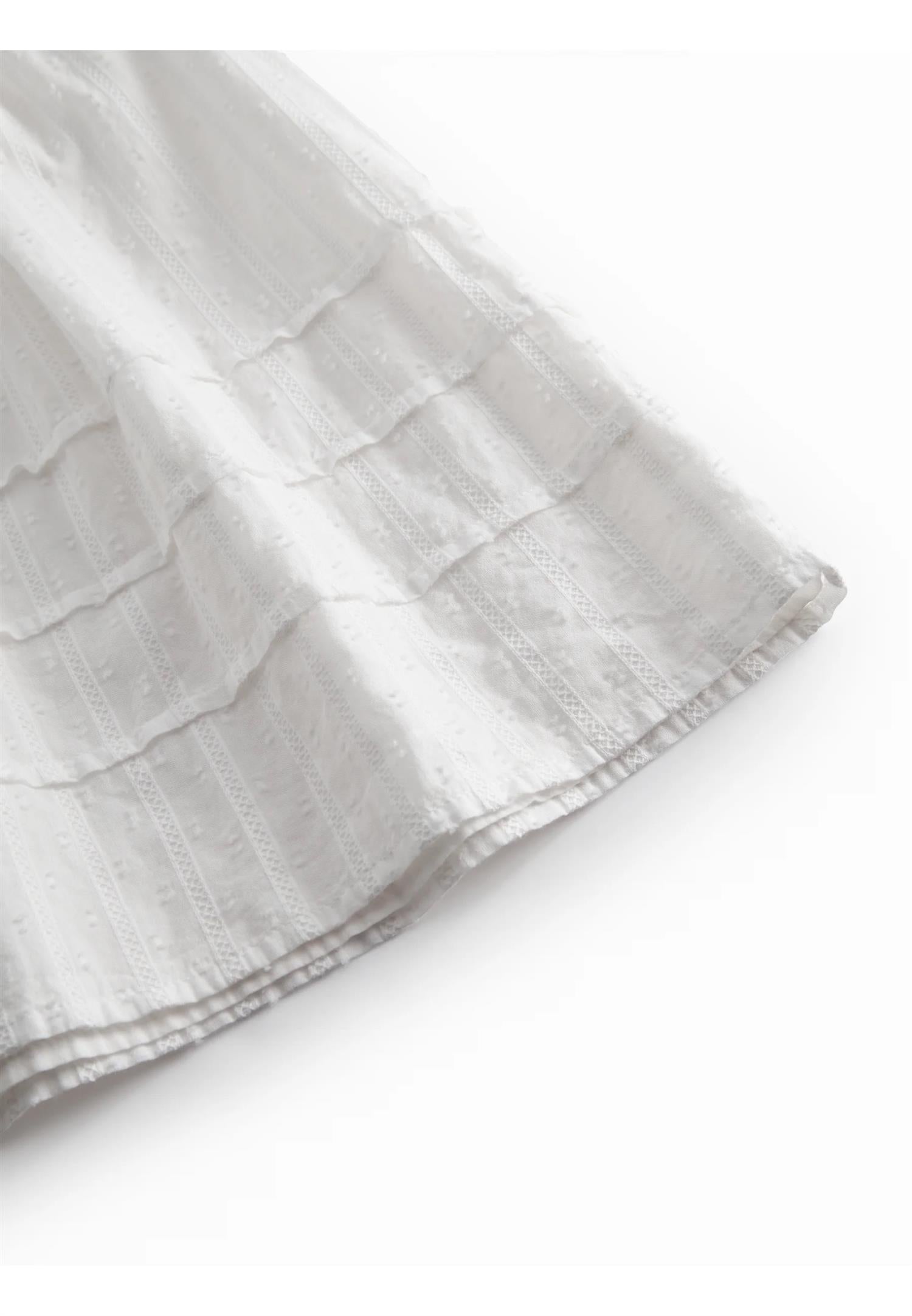 Kjole Ducky Gauze White